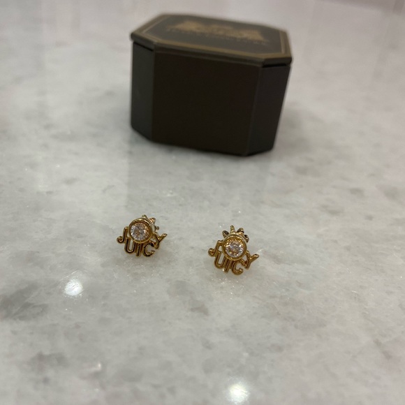 Juicy Couture Diamond stud earrings - Picture 3 of 6